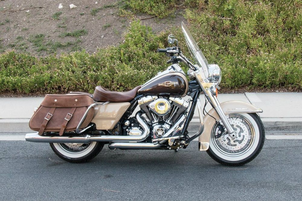 These Leather Saddlebags Are Rebel Approved Rebel Bourbon