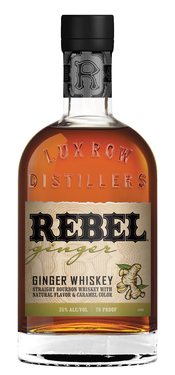 Ginger Flavored Whiskey Rebel Bourbon