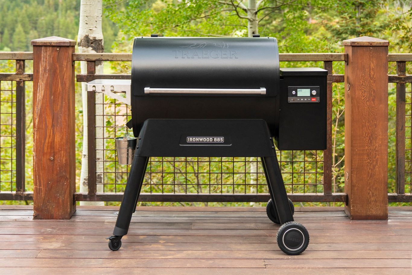 A Rebel's Guide to the 6 Best Meat Smokers - TraegerIronwooD885 3x2